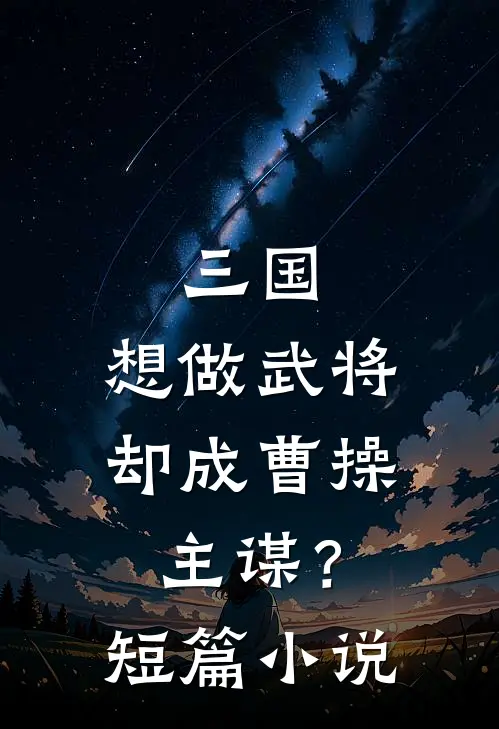 三国：想做武将，却成曹操主谋？短篇小说