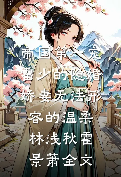 帝国第一宠：霍少的隐婚娇妻-无法形容的温柔林浅秋霍景萧全文
