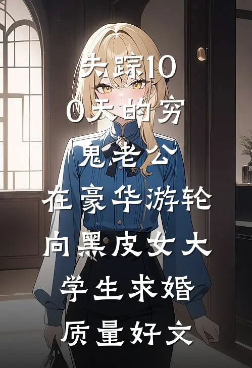 失踪100天的穷鬼老公，在豪华游轮向黑皮女大学生求婚质量好文