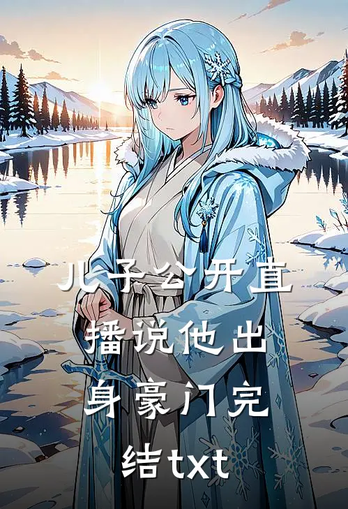 儿子公开直播说他出身豪门完结txt