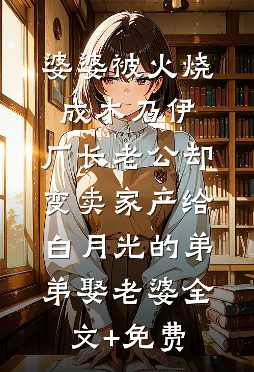 婆婆被火烧成木乃伊，厂长老公却变卖家产给白月光的弟弟娶老婆全文+免费