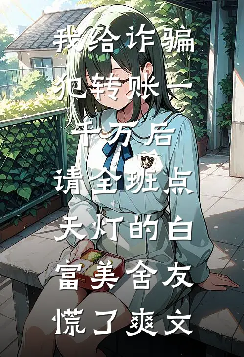 我给诈骗犯转账一千万后，请全班点天灯的白富美舍友慌了爽文