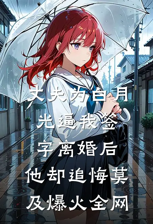 丈夫为白月光逼我签字离婚后，他却追悔莫及爆火全网
