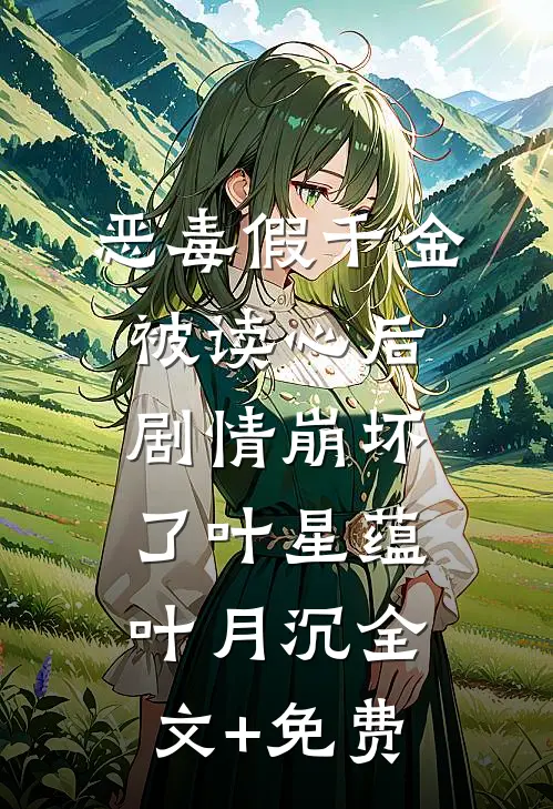 恶毒假千金被读心后，剧情崩坏了叶星蕴叶月沉全文+免费