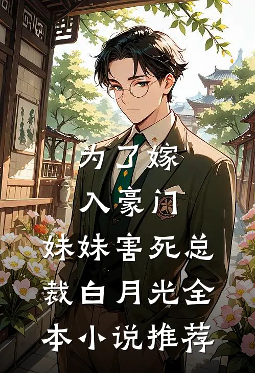 为了嫁入豪门，妹妹害死总裁白月光全本小说推荐