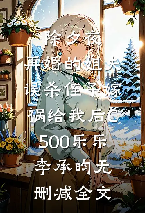 除夕夜，再婚的姐夫误杀侄子嫁祸给我后C500乐乐李承昀无删减全文