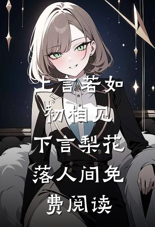 上言若如初相见，下言梨花落人间免费阅读