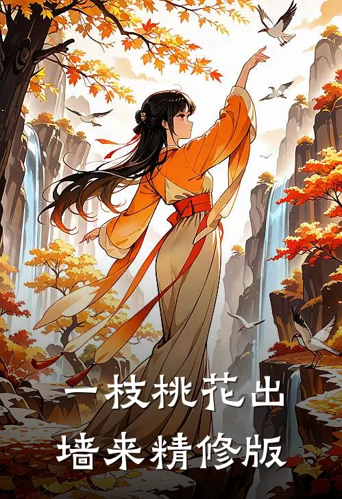 一枝桃花出墙来精修版