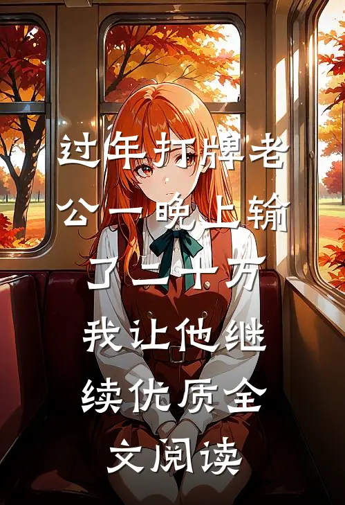 过年打牌老公一晚上输了二十万，我让他继续优质全文阅读