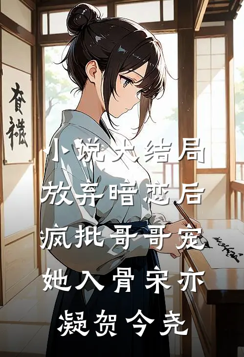 小说大结局放弃暗恋后，疯批哥哥宠她入骨宋亦凝贺今尧